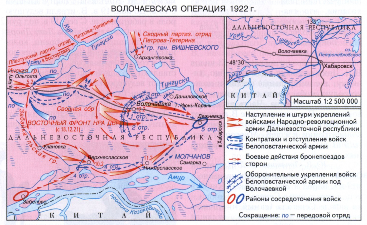 Волочаевская операция 1922 года