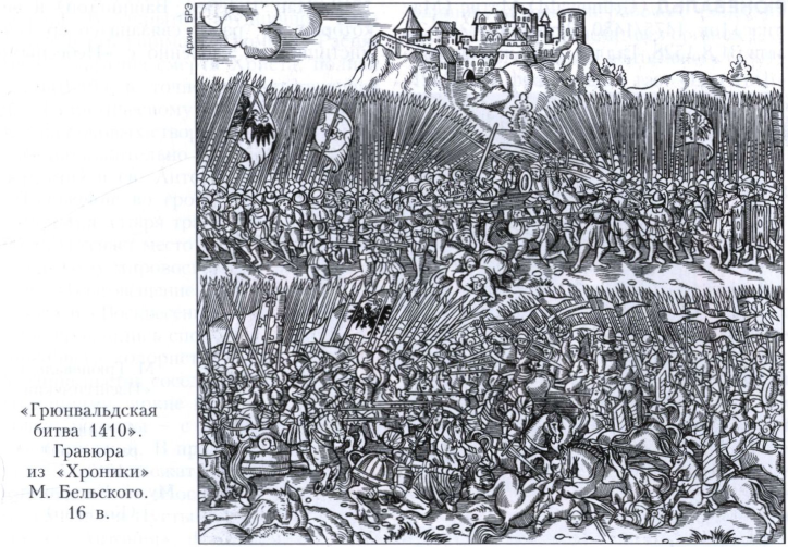 Грюнвальдская битва 1410 года 