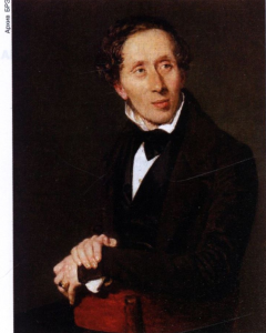 Х. К. Андерсен. Портрет работы К. А. Йенсена. 1836.