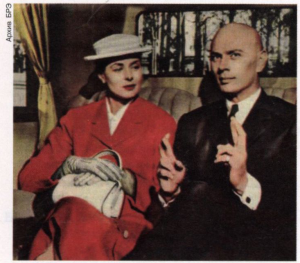 Ингрид Бергман и Юл Бриннер в фильме «Анастасия». 1956.