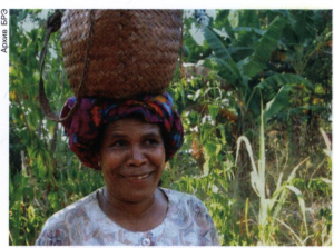 Женщина из Восточного Тимора.