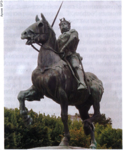 Памятник Б. дю Геклену в г. Динан (Франция). Скульптор Э. Фермье. 1902.
