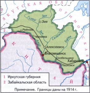 Патомское нагорье карта